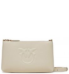 Torebka listonoszka PINKO biała