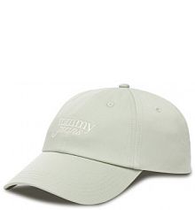 Czapka z daszkiem Tommy Jeans zielona damska