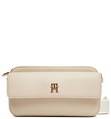 Torebka listonoszka Tommy Hilfiger beżowa
