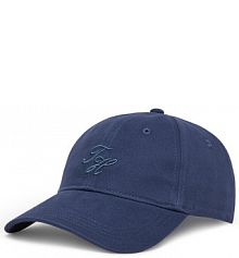 Czapka z daszkiem Tommy Hilfiger granatowa damska