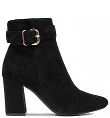 Botki na obcasie DeeZee czarne