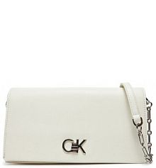 Torebka wieczorowa Calvin Klein biała