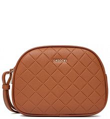 Torebka listonoszka Lasocki brązowa