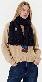 Szalik Polo Ralph Lauren granatowy damski