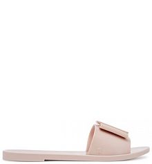 Klapki Melissa beżowe damskie