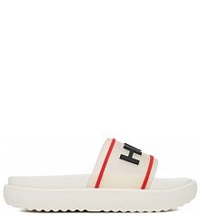 Klapki Hunter bezbarwny damskie