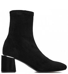 Botki na obcasie DeeZee czarne