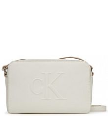 Torebka listonoszka Calvin Klein Jeans biała