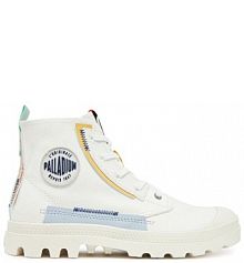 Trapery Palladium białe damskie