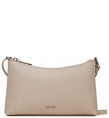 Torebka listonoszka Calvin Klein beżowa