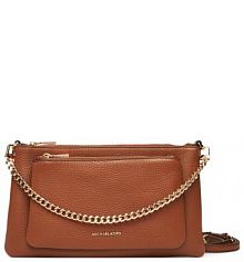 Torebka listonoszka MICHAEL Michael Kors brązowa