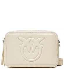 Torebka listonoszka PINKO écru