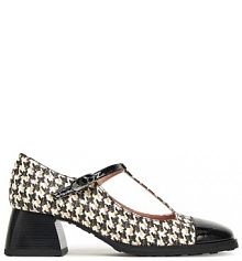 Półbuty na obcasie Hispanitas czarne