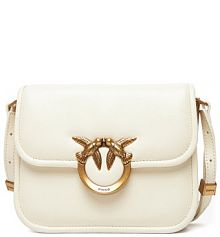 Torebka listonoszka PINKO écru