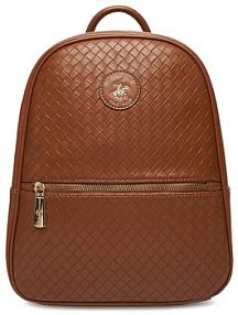 Plecak Beverly Hills Polo Club brązowy damski