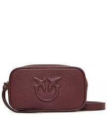 Torebka listonoszka PINKO brązowa