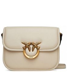 Torebka listonoszka PINKO écru