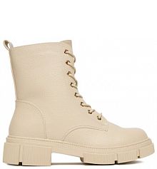 Botki DeeZee beżowe damskie