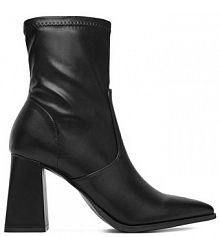 Botki na obcasie DeeZee czarne