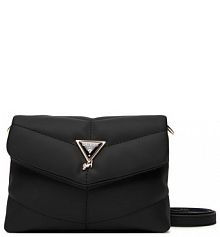 Torebka listonoszka Guess czarna