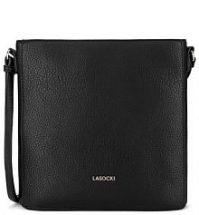 Torebka listonoszka Lasocki czarna