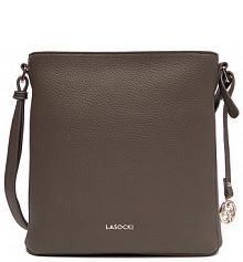 Torebka listonoszka Lasocki szara