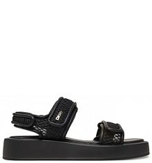 Sandały DKNY czarne damskie