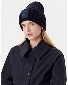 Czapka zimowa Tommy Hilfiger granatowa damska