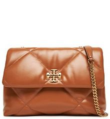 Torebka wieczorowa Tory Burch brązowa