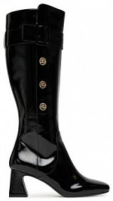 Klapki eleganckie KARL LAGERFELD czarne