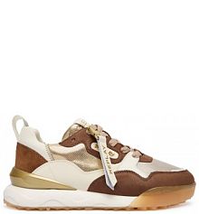 Sneakersy REPLAY złote damskie