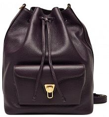 Worek Coccinelle fioletowy