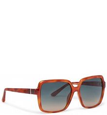 Okulary Guess brązowe damskie