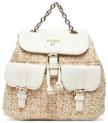 Plecak Guess écru damski