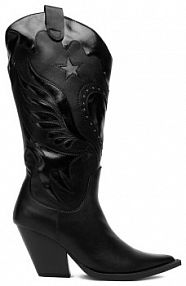 Klapki eleganckie DeeZee czarne