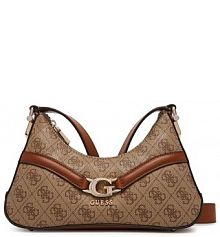 Torebka listonoszka Guess brązowa