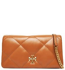 Torebka wieczorowa Tory Burch brązowa