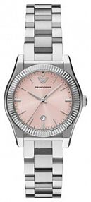 Zegarek Emporio Armani srebrny damski