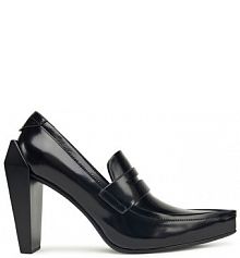 Półbuty na obcasie United Nude czarne