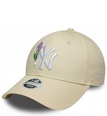 Czapka z daszkiem New Era żółta damska