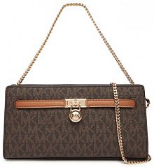 Torebka wieczorowa MICHAEL Michael Kors brązowa