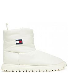 Śniegowce Tommy Jeans białe damskie