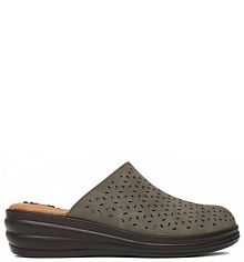 Klapki Go Soft szare damskie