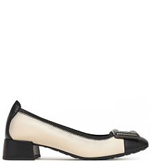 Półbuty na obcasie Hispanitas czerwone