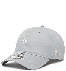 Czapka z daszkiem New Era szara damska