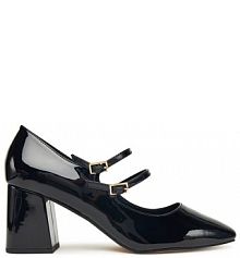 Półbuty na obcasie Aldo czarne