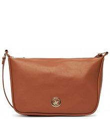 Torebka listonoszka Beverly Hills Polo Club brązowa