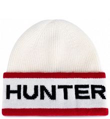 Czapka zimowa Hunter kremowa damska