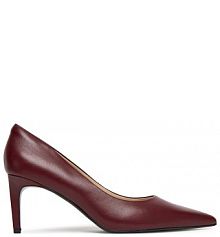 Szpilki Calvin Klein brązowe