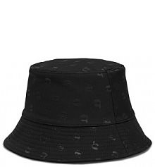 Kapelusz KARL LAGERFELD czarny damski